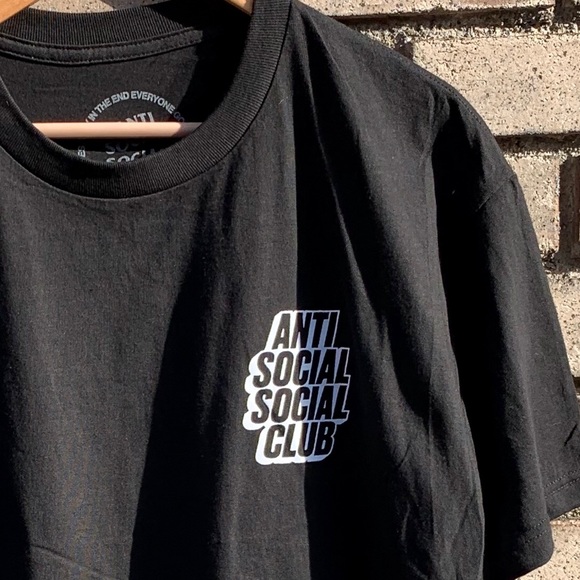 Black Antisocial Social Club T-shirt - Picture 6 of 6